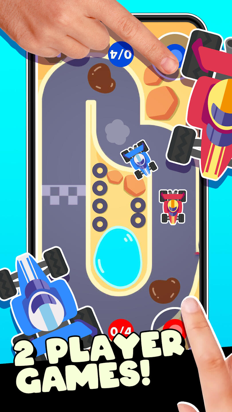 2 Player Games Worked on: Game design, data, game balance